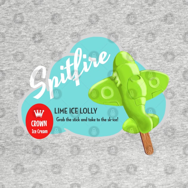 Crown Ice Cream Ad: Spitfire Lime Ice Lolly by Slabafinety
